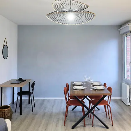 Apartment Elegant Avec Balcon Prive A Lille